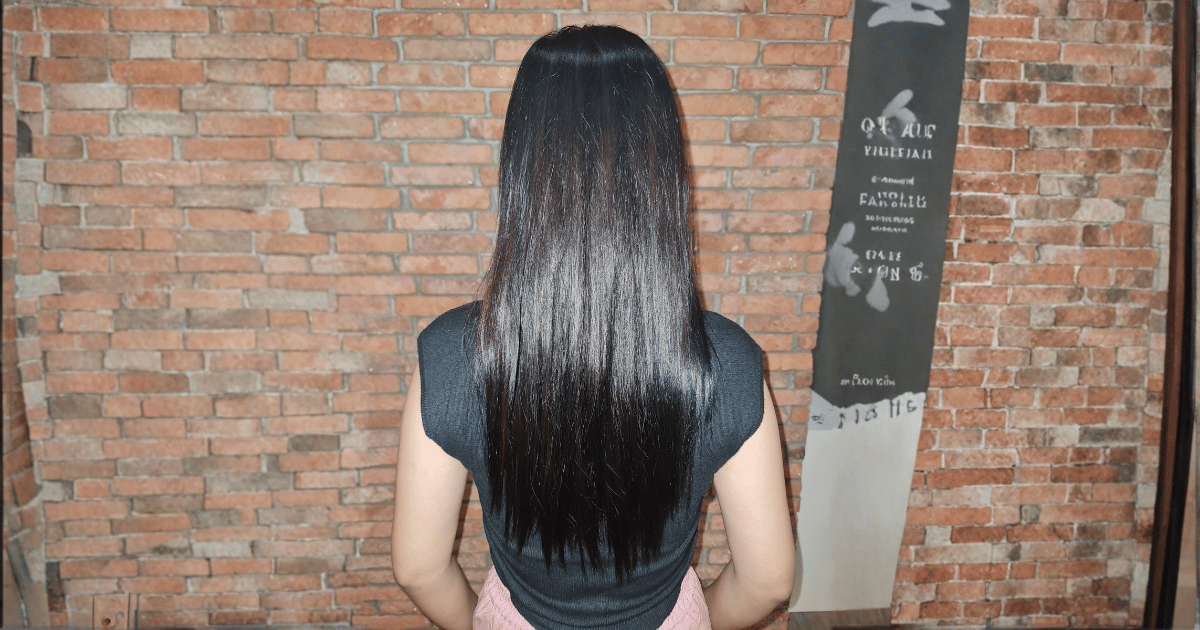 Semi di chia in acqua al mattino per capelli forti e nutriti.